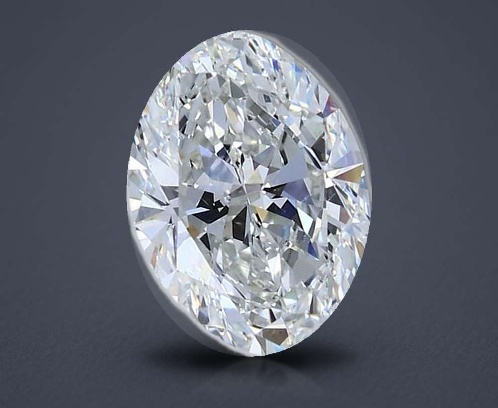 2.90 Carat Oval Natural Diamond