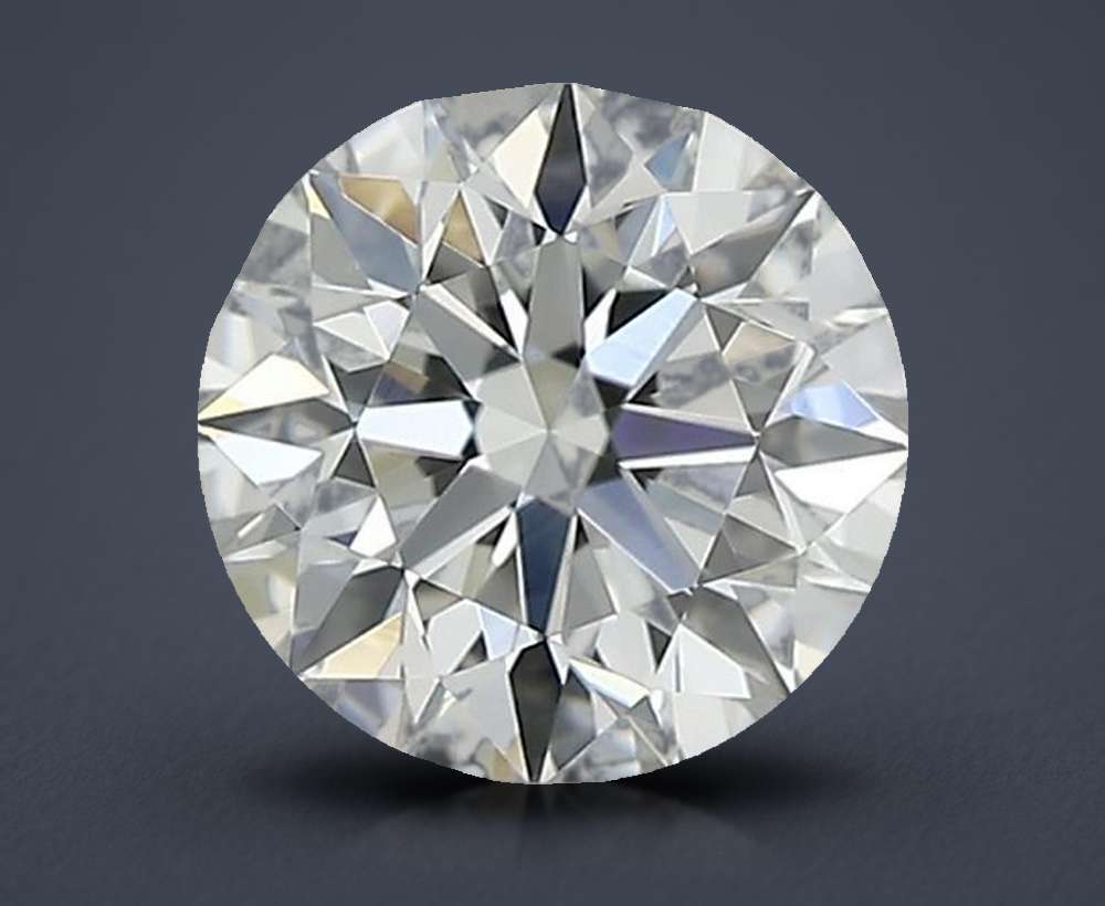 0.62 Carat Round Natural Diamond