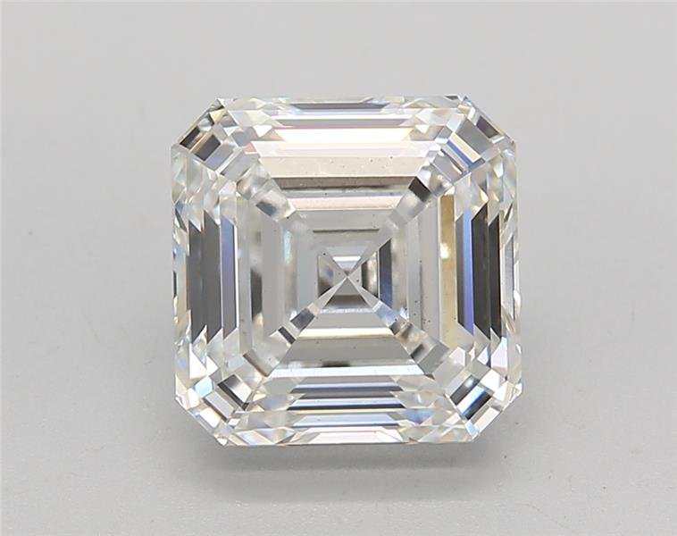 3.61ct F VS1 Rare Carat Ideal Cut Asscher Lab Grown Diamond