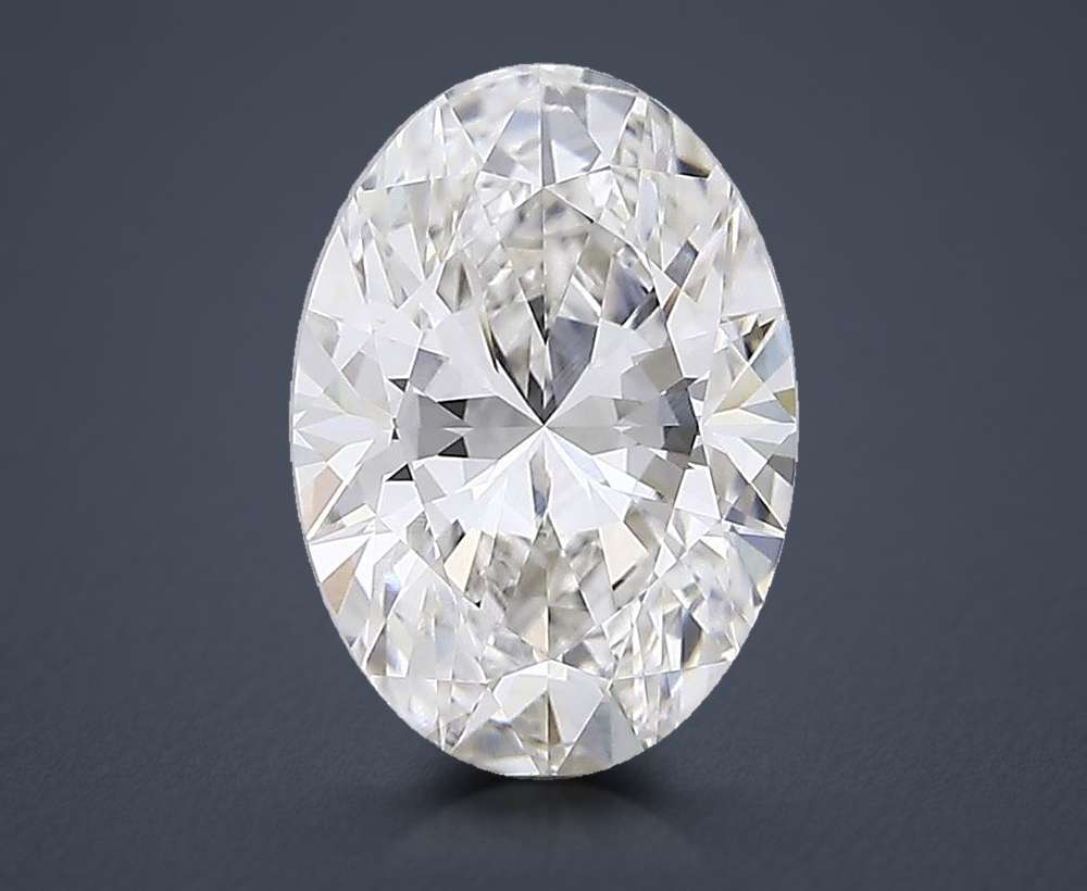 3.43 Carat Oval Lab Diamond