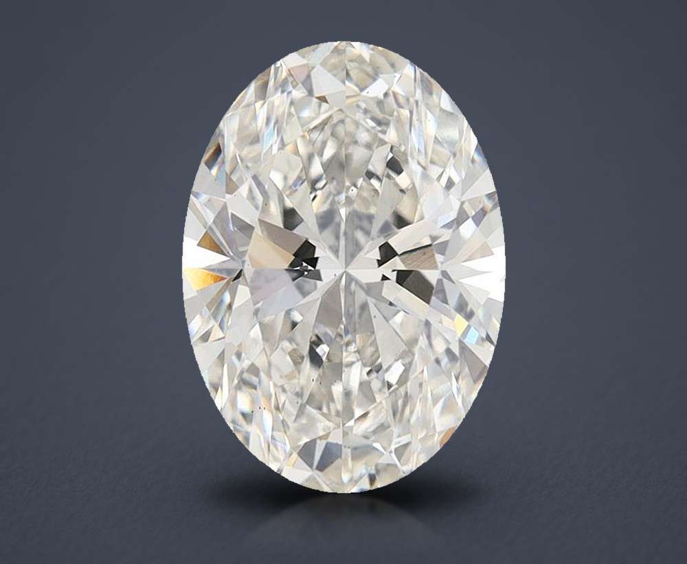 3.14 Carat Oval Lab Diamond