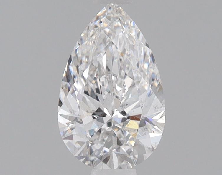 0.73ct E SI1 Rare Carat Ideal Cut Pear Lab Grown Diamond