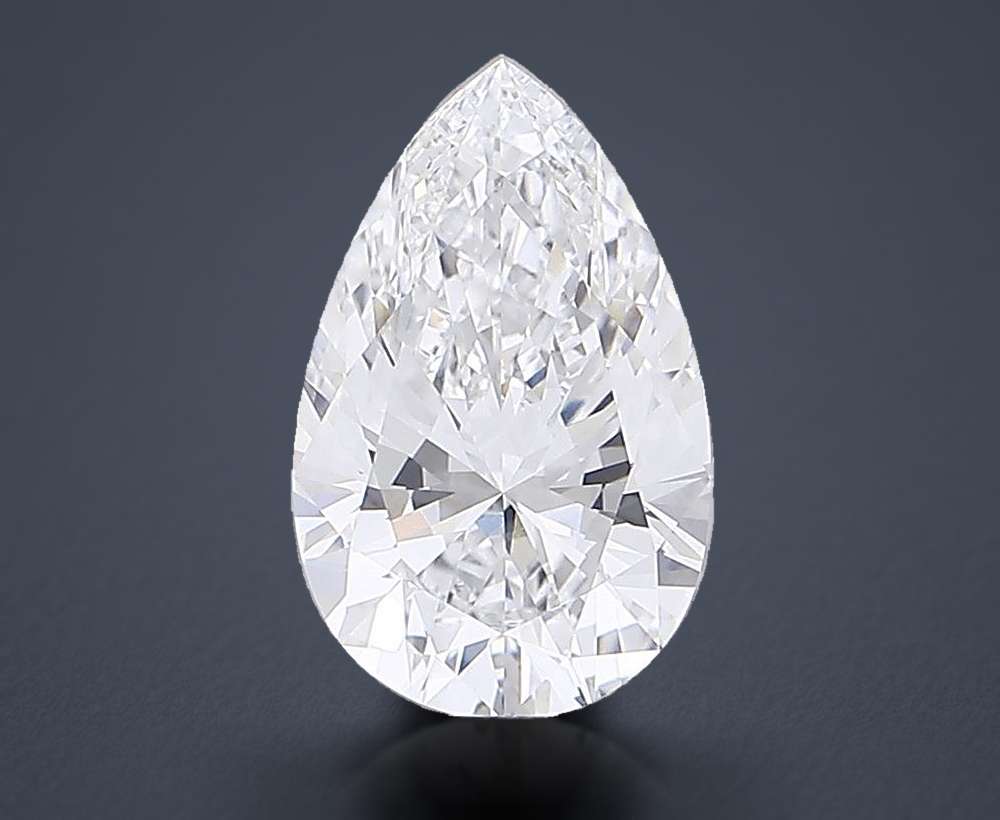 5.01 Carat Pear Lab Diamond