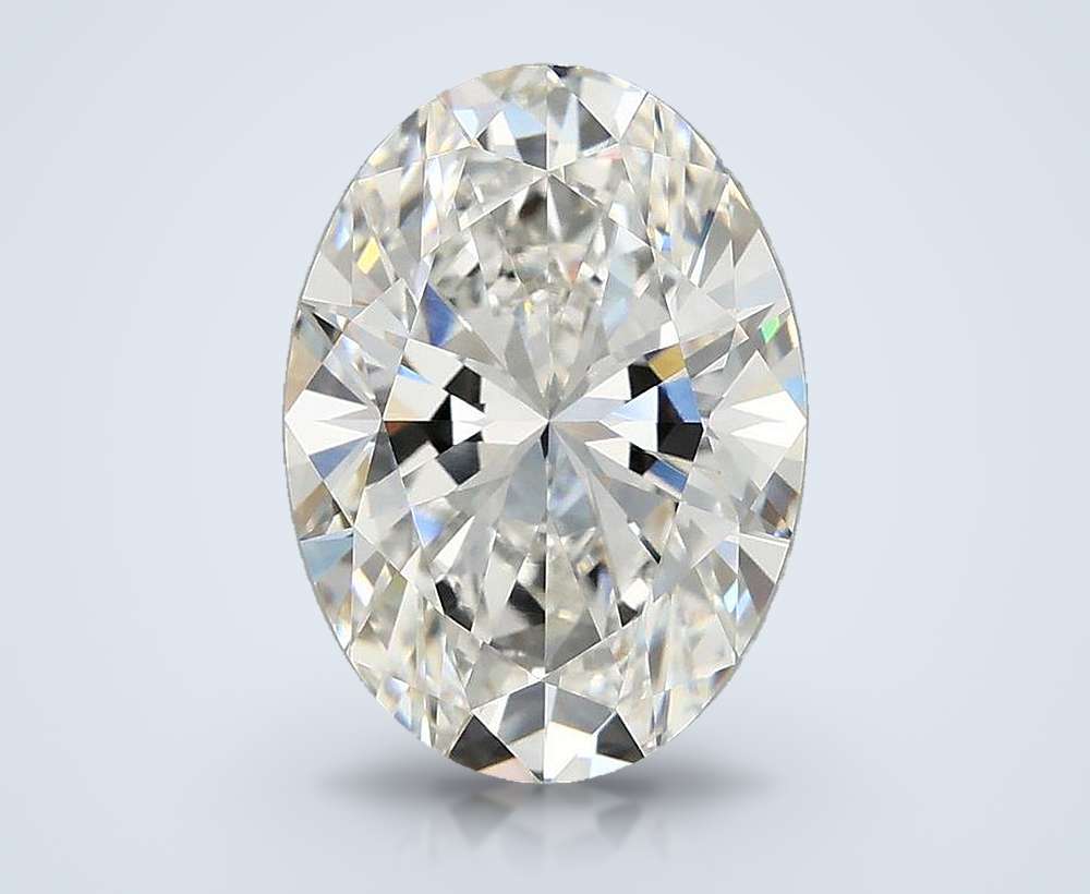 3.90 Carat Oval Lab Diamond