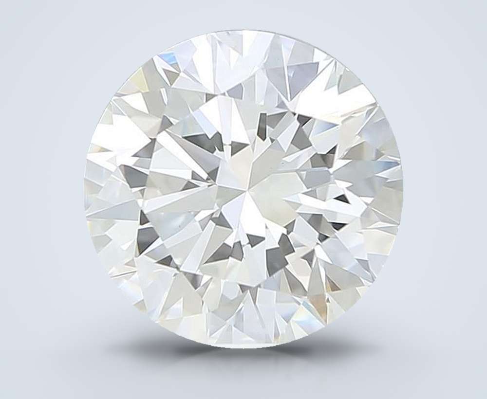 5.30 Carat Round Lab Diamond
