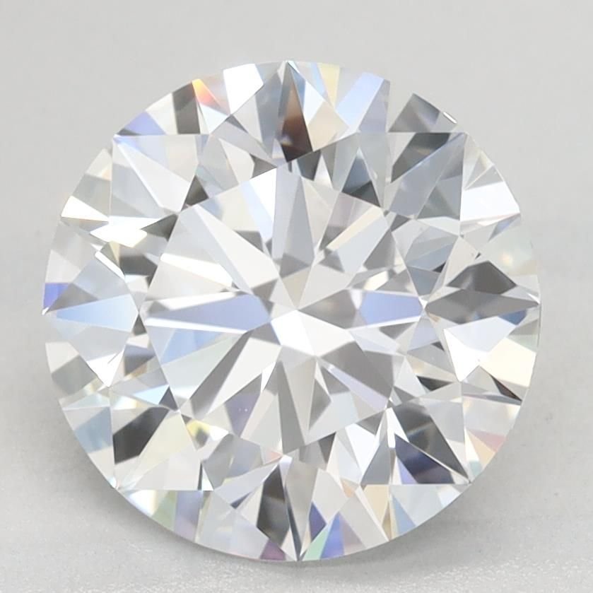 2.26ct D VVS1 Rare Carat Ideal Cut Round Lab Grown Diamond