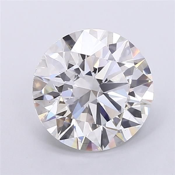 4.07ct D VS2 Rare Carat Ideal Cut Round Lab Grown Diamond