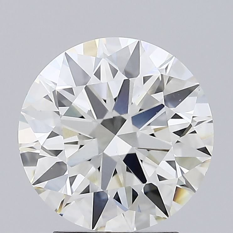 2.71ct I VS1 Rare Carat Ideal Cut Round Lab Grown Diamond