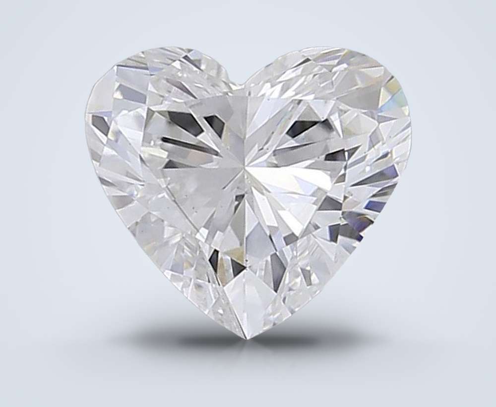 0.74 Carat Heart Lab Diamond