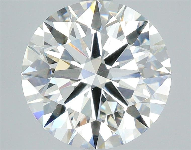 2.71ct J VS1 Rare Carat Ideal Cut Round Diamond