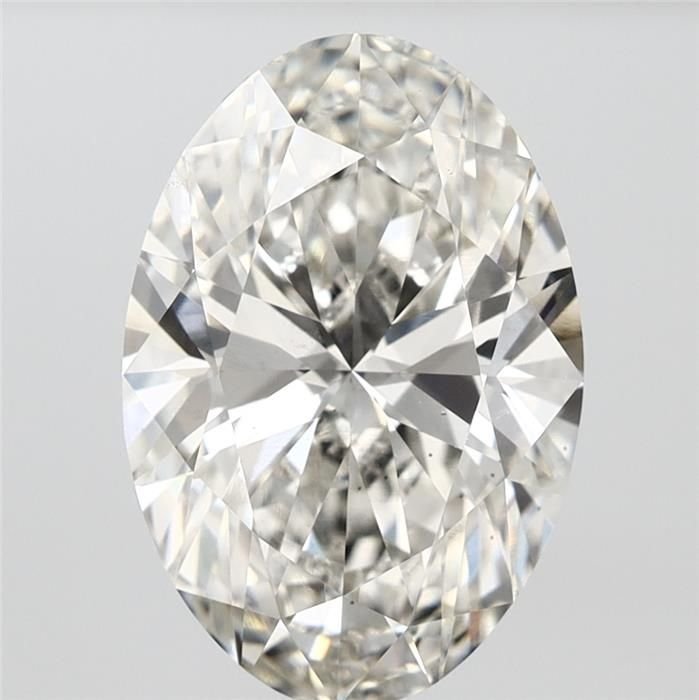 5.15ct H VS2 Rare Carat Ideal Cut Oval Lab Grown Diamond