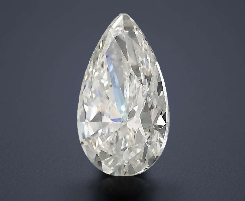 1.59 Carat Pear Lab Diamond