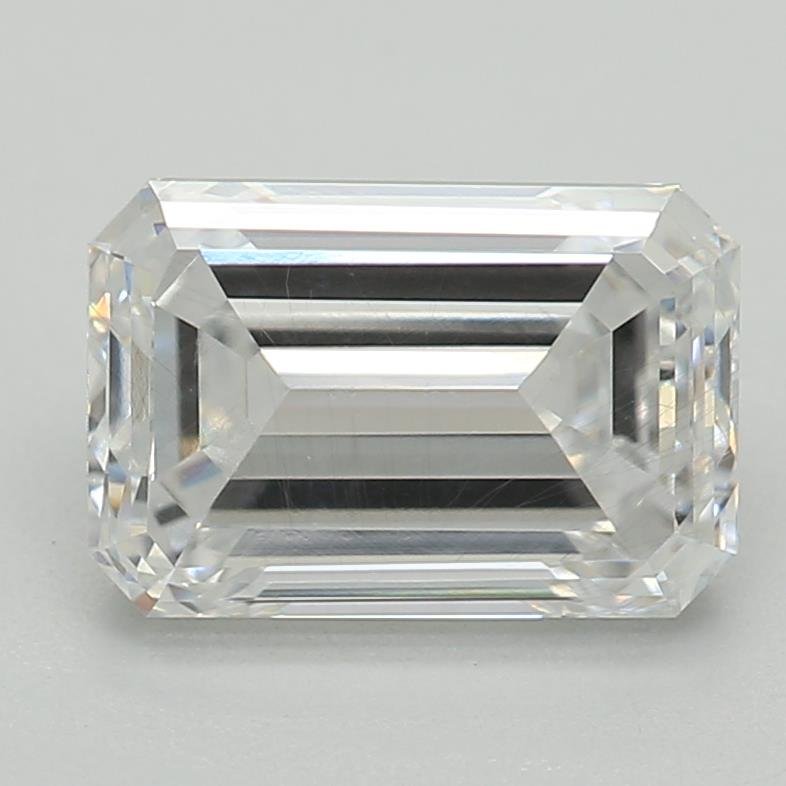 1.09ct D SI2 Very Good Cut Emerald Lab Grown Diamond