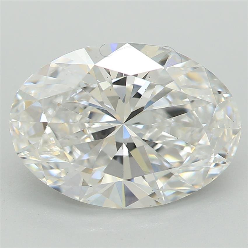 2.09ct D VS2 Rare Carat Ideal Cut Oval Lab Grown Diamond