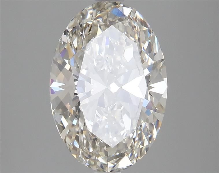 3.36ct H VS1 Rare Carat Ideal Cut Oval Lab Grown Diamond