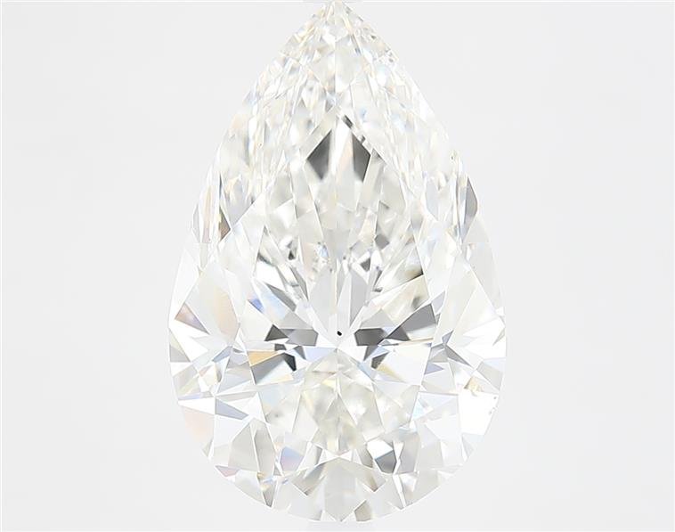 5.75ct G VS2 Excellent Cut Pear Lab Grown Diamond