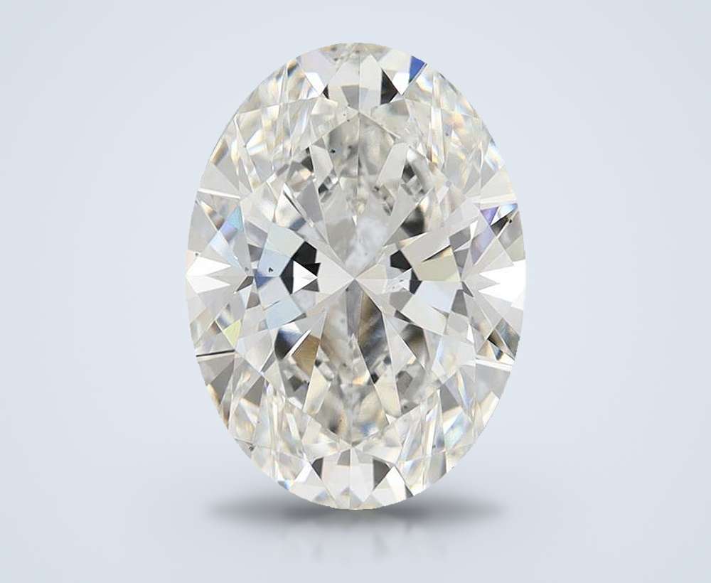 4.10 Carat Oval Lab Diamond