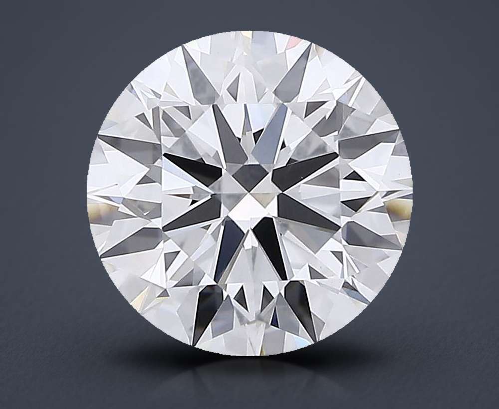 3.46 Carat Round Lab Diamond