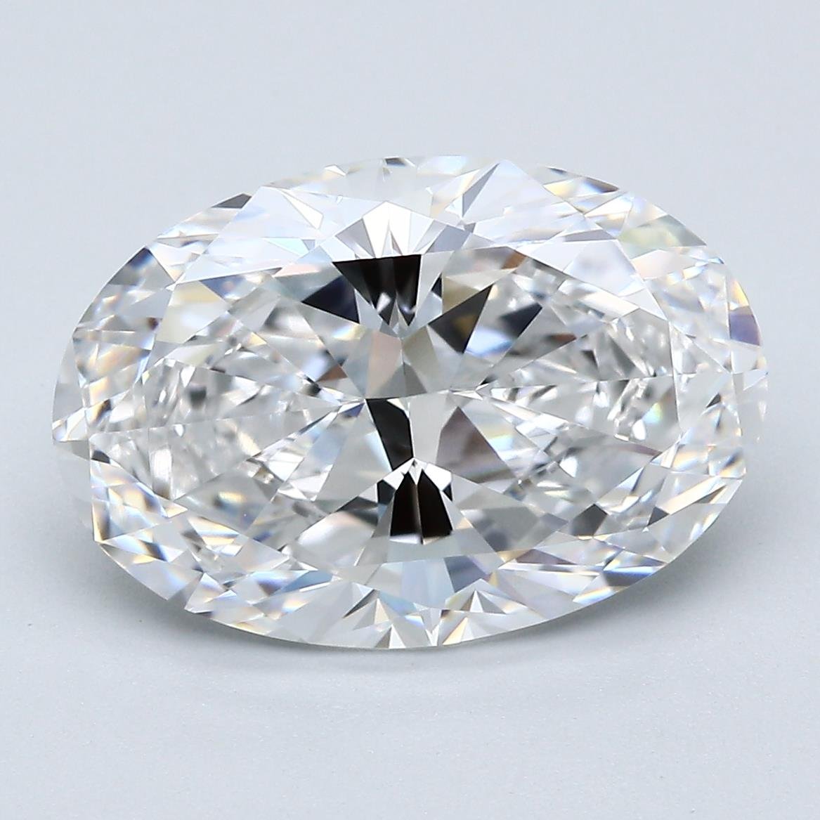 5.01ct E IF Rare Carat Ideal Cut Oval Diamond