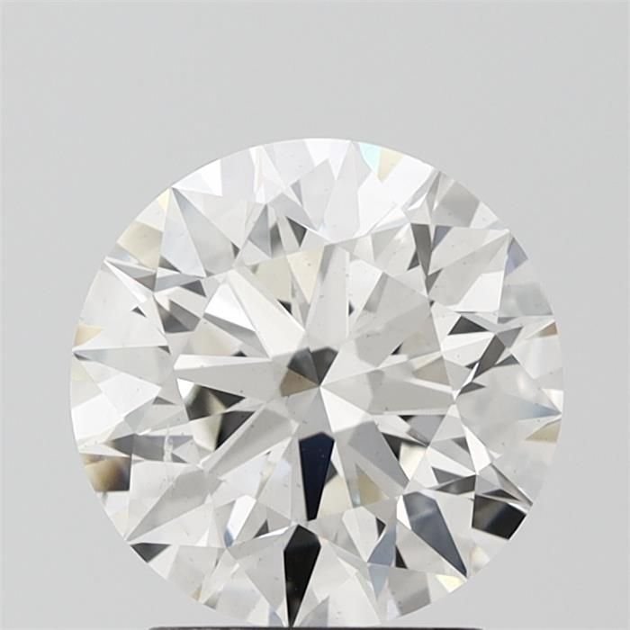 2.43ct H SI1 Rare Carat Ideal Cut Round Lab Grown Diamond