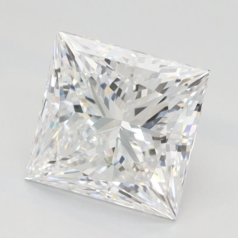 1.66ct D VVS1 Rare Carat Ideal Cut Princess Lab Grown Diamond