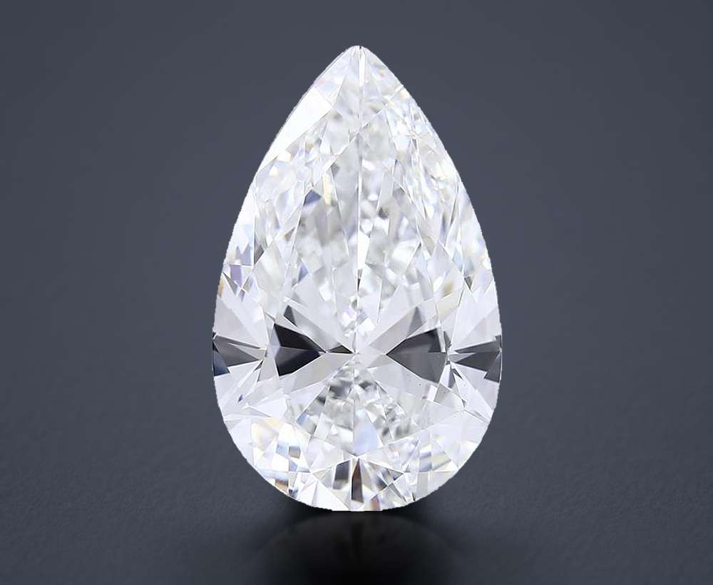15.08 Carat Pear Lab Diamond