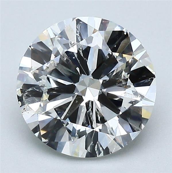 2.01ct H SI2 Good Cut Round Diamond