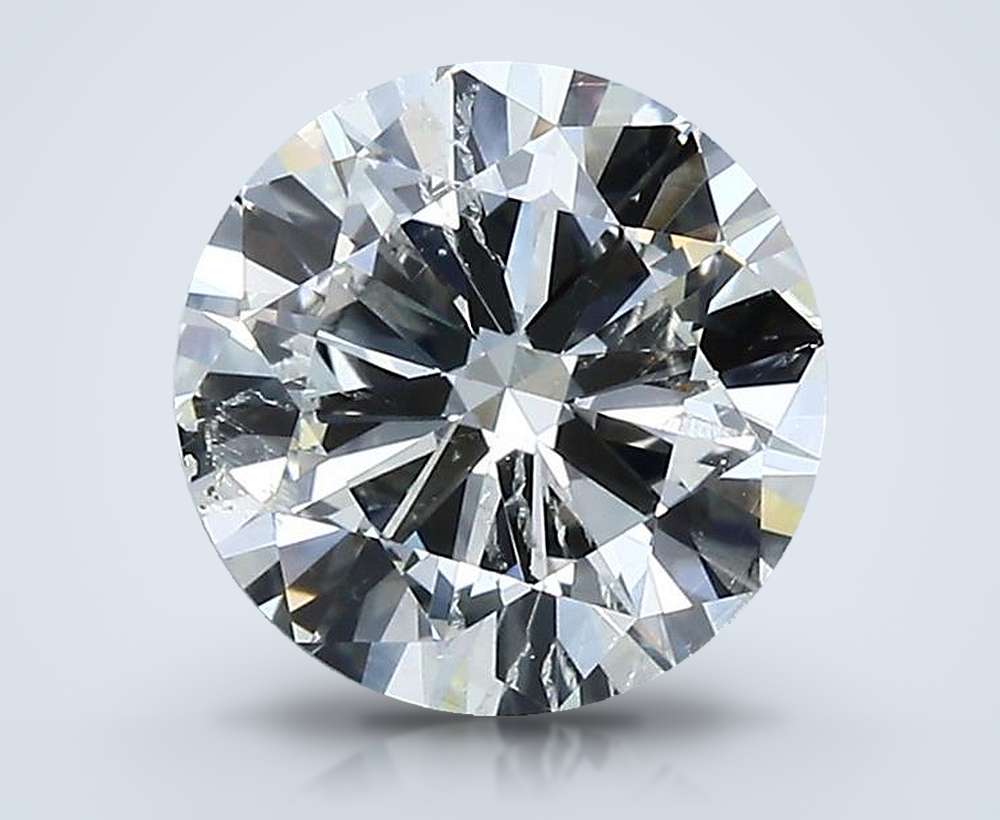 2.01 Carat Round Natural Diamond
