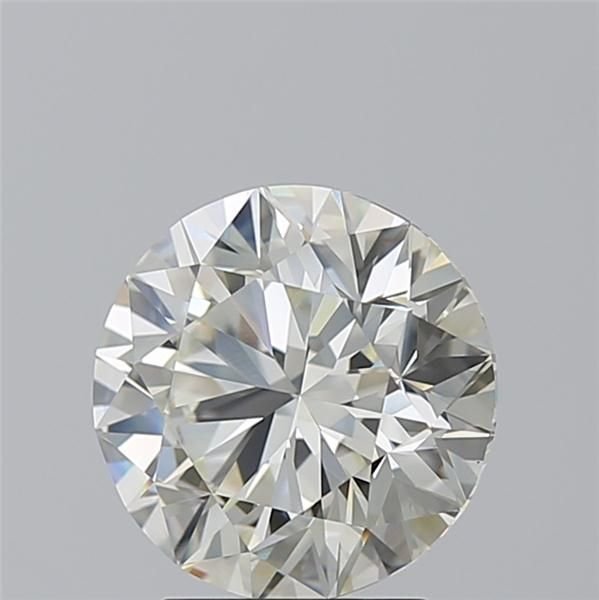 3.00ct K VS1 Rare Carat Ideal Cut Round Diamond