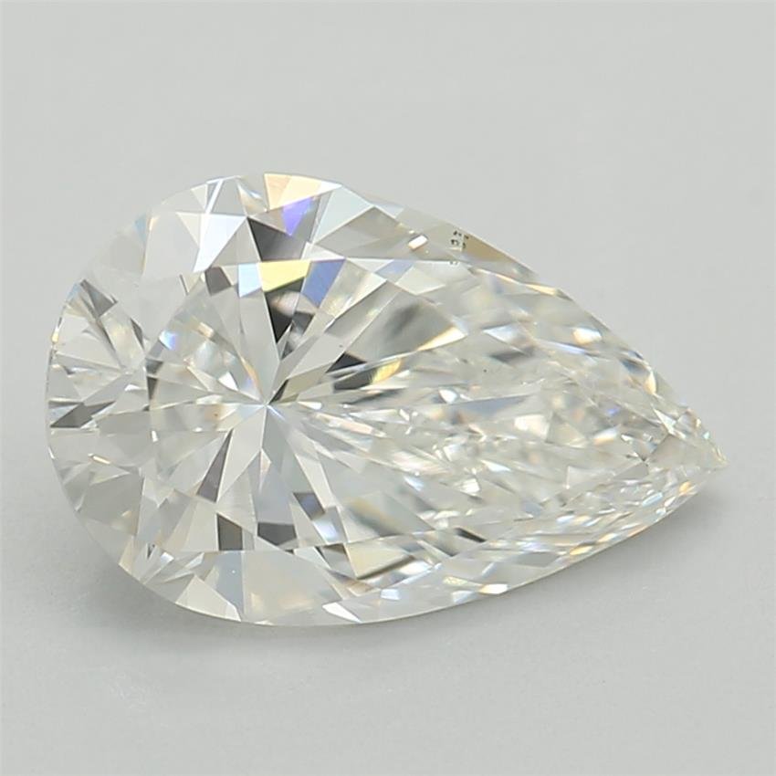 1.00ct F VS1 Very Good Cut Pear Lab Grown Diamond