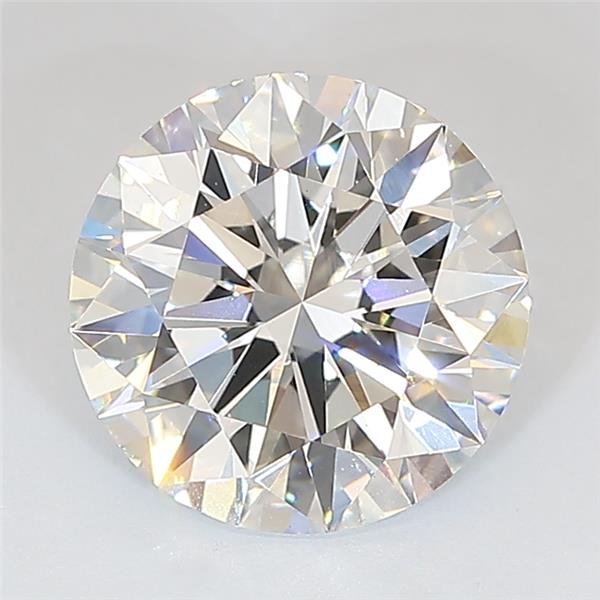 2.24ct F VS2 Rare Carat Ideal Cut Round Lab Grown Diamond