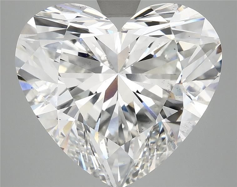 10.40ct F VS2 Rare Carat Ideal Cut Heart Lab Grown Diamond