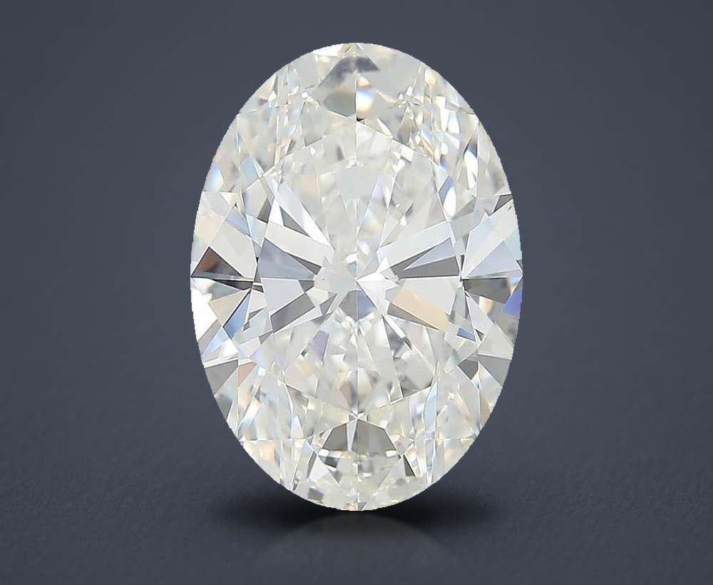 5.18 Carat Oval Lab Diamond