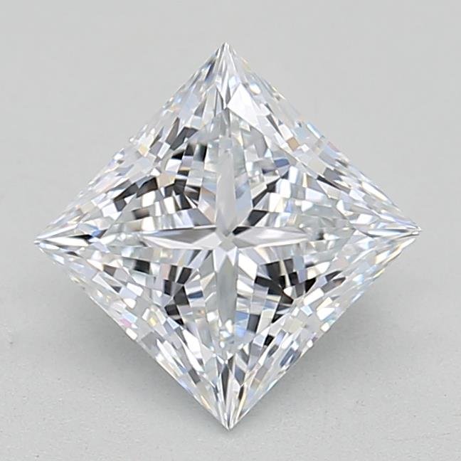 1.04ct D VVS2 Rare Carat Ideal Cut Princess Lab Grown Diamond