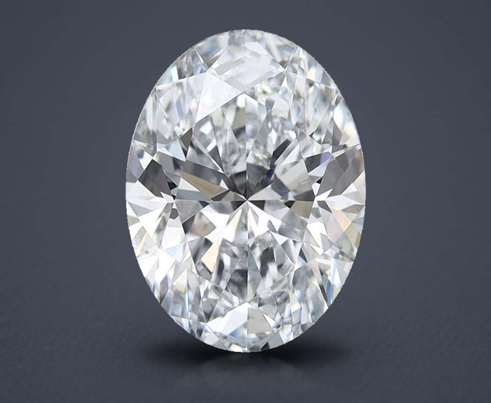 3.04 Carat Oval Lab Diamond