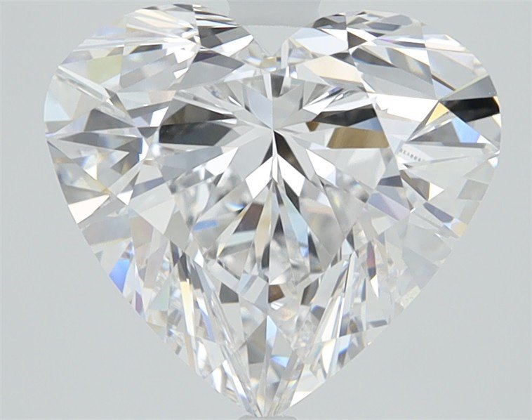 5.45ct F VS1 Rare Carat Ideal Cut Heart Lab Grown Diamond