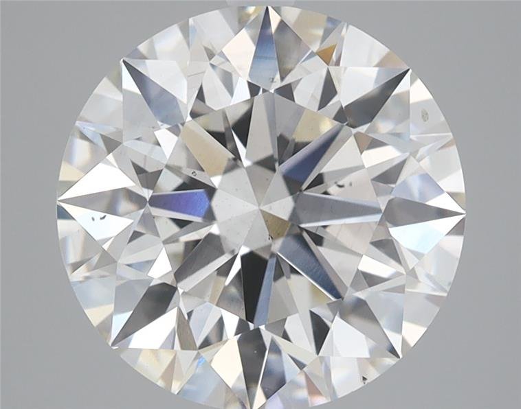 4.50ct H SI1 Rare Carat Ideal Cut Round Lab Grown Diamond