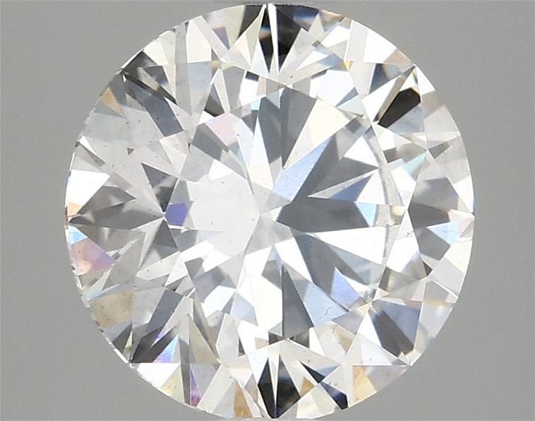 2.97ct H SI1 Rare Carat Ideal Cut Round Lab Grown Diamond