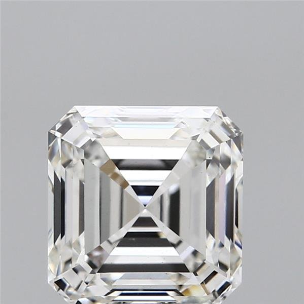 3.23ct G VS1 Rare Carat Ideal Cut Asscher Lab Grown Diamond