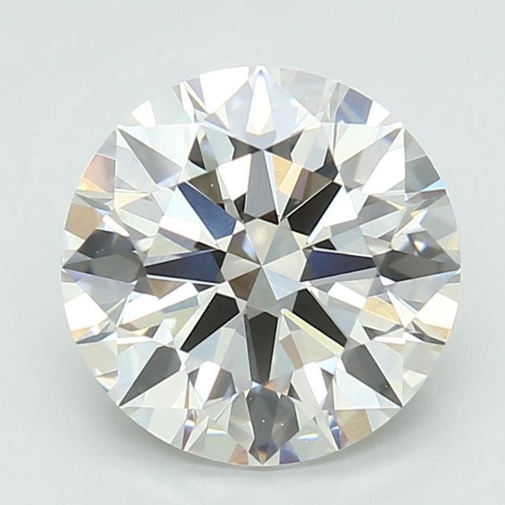 2.54ct G VVS2 Rare Carat Ideal Cut Round Lab Grown Diamond