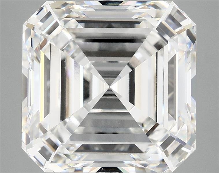8.12ct E VVS2 Excellent Cut Asscher Lab Grown Diamond