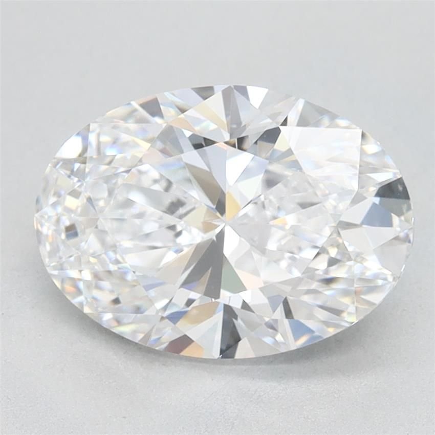 2.11ct D VVS1 Very Good Cut Oval Lab Grown Diamond