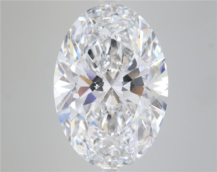 10.75ct F SI1 Rare Carat Ideal Cut Oval Lab Grown Diamond