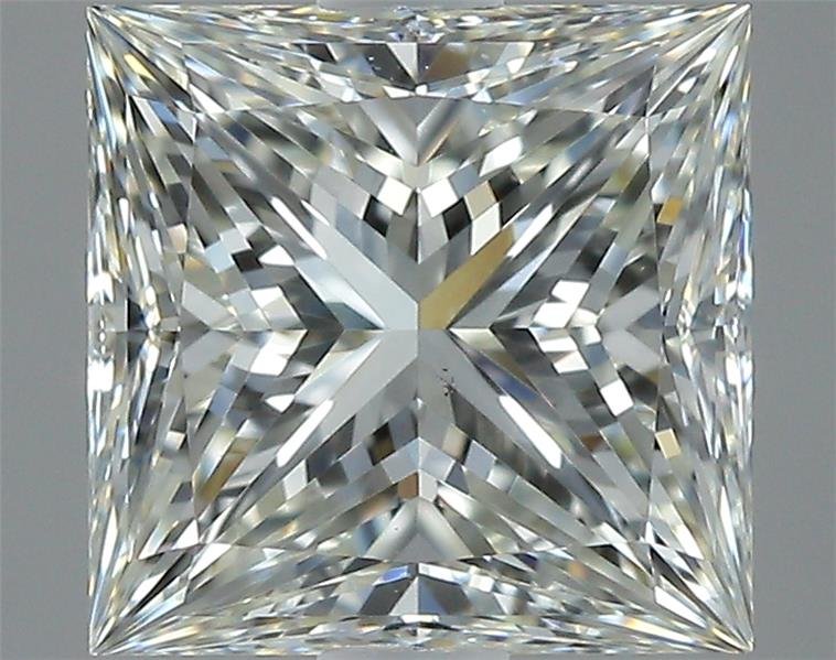 2.05ct J VS2 Rare Carat Ideal Cut Princess Diamond