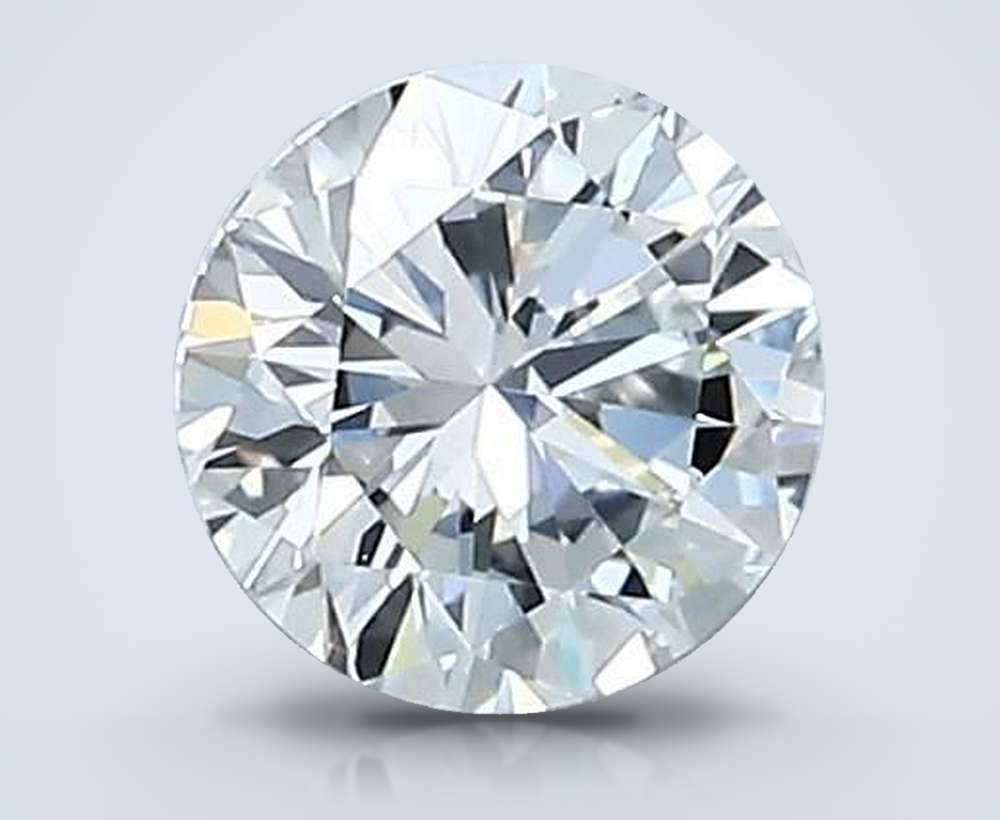 0.51 Carat Round Natural Diamond