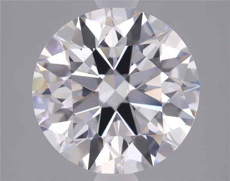 2.60ct D VS2 Rare Carat Ideal Cut Round Lab Grown Diamond