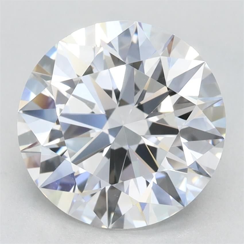2.62ct D VVS1 Rare Carat Ideal Cut Round Lab Grown Diamond