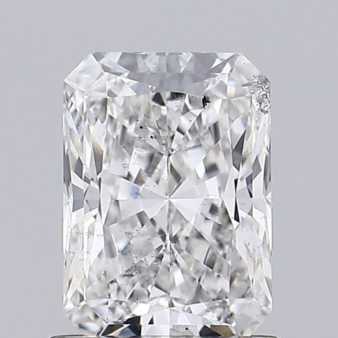 1.08ct E SI1 Rare Carat Ideal Cut Radiant Lab Grown Diamond