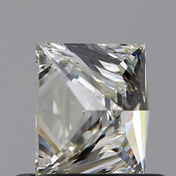 0.69ct J VVS1 Rare Carat Ideal Cut Princess Diamond