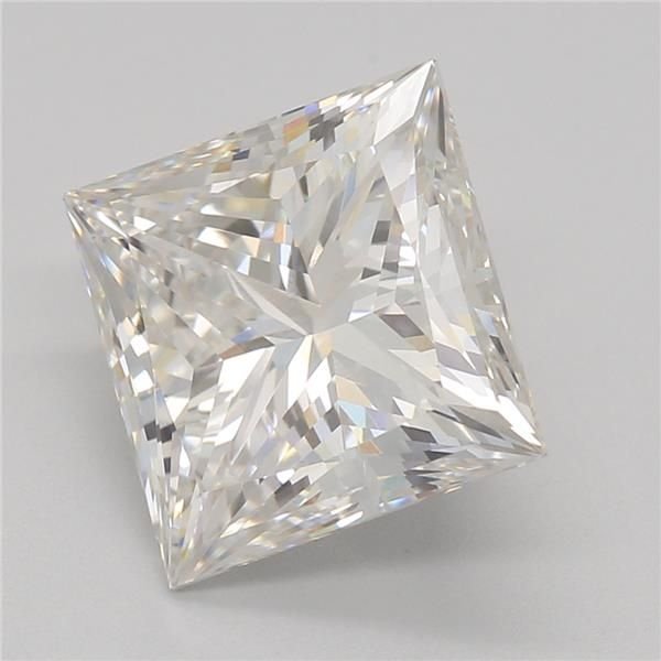 2.54ct F VVS2 Rare Carat Ideal Cut Princess Lab Grown Diamond